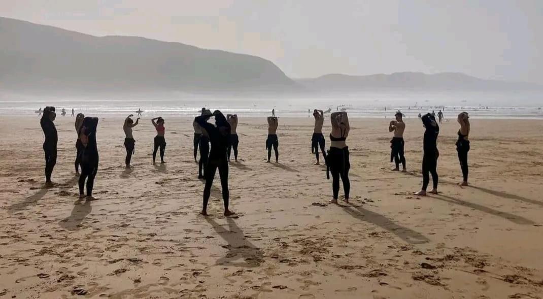 Idriss Tamraght Surfhostel Taghazout Buitenkant foto