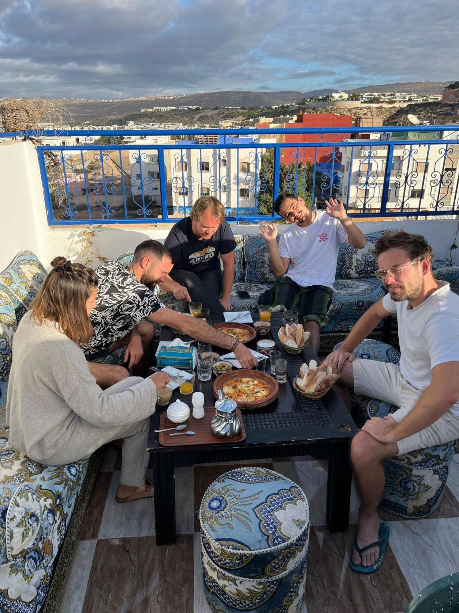 Idriss Tamraght Surfhostel Taghazout Buitenkant foto
